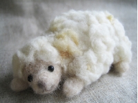 フェルト羊毛のマスコット,スカード羊